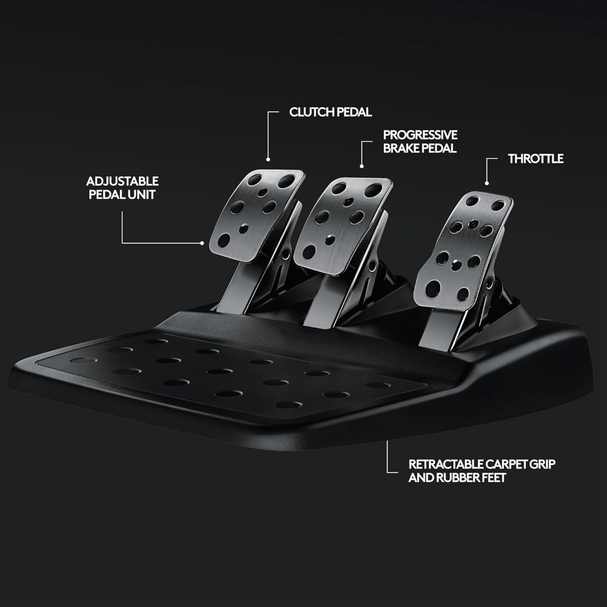 Logitech G29 Driving Force Racing Wheel And Floor Pedals,  Black & Driving Force Racing Shifter For G29 And G920 Driving Force Racing Wheels, Black