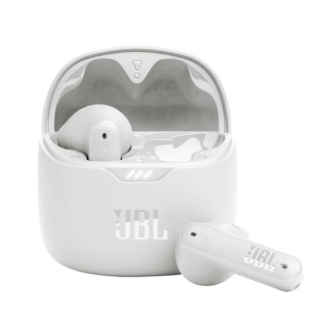 JBL Tune Flex - True Wireless Noise Cancelling Earbuds (White), Small