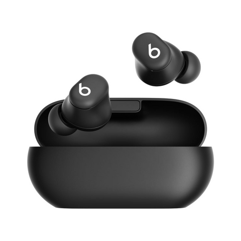 Beats Solo Buds — Wireless Bluetooth Earbuds | 18 Hours of Battery Life | Apple & Android Compatibility | Built-in Microphone - Matt Black