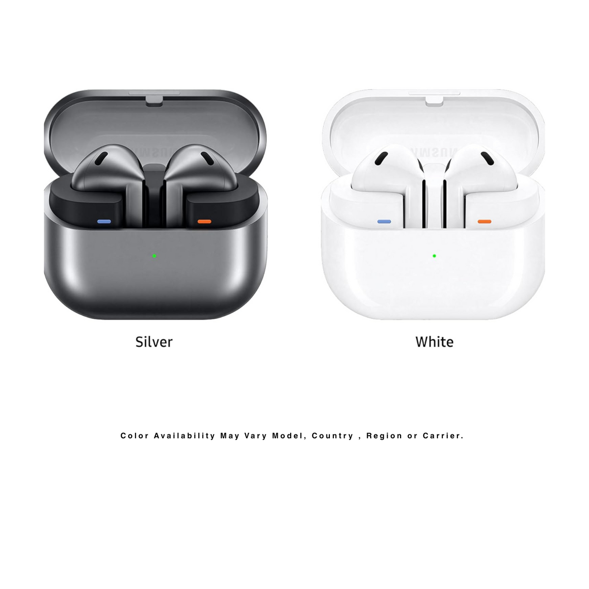 Samsung Galaxy Buds3, Silver, Wireless Bluetooth Earbuds with Adaptive EQ/ANC, Hi-Fi Sound, 360 Audio (UAE Version)