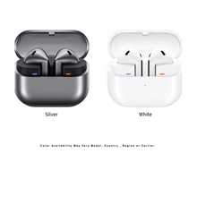 Samsung Galaxy Buds3, Silver, Wireless Bluetooth Earbuds with Adaptive EQ/ANC, Hi-Fi Sound, 360 Audio (UAE Version)