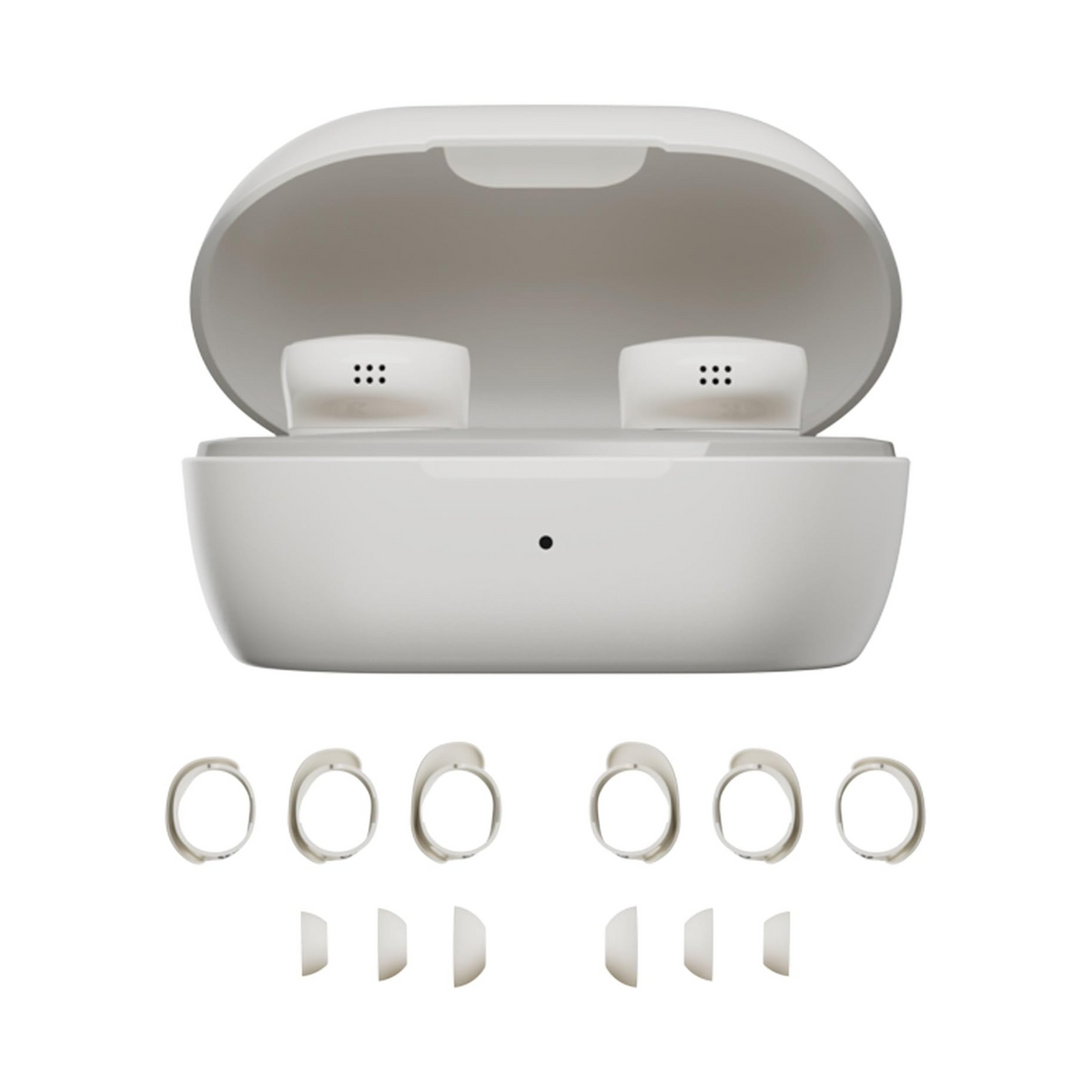 Bose QuietComfort Wireless Noise Cancelling Earbuds, Lifestyle Bluetooth Earbuds with Active Noise Cancellation, Up to 8.5 Hours of Battery Life, White