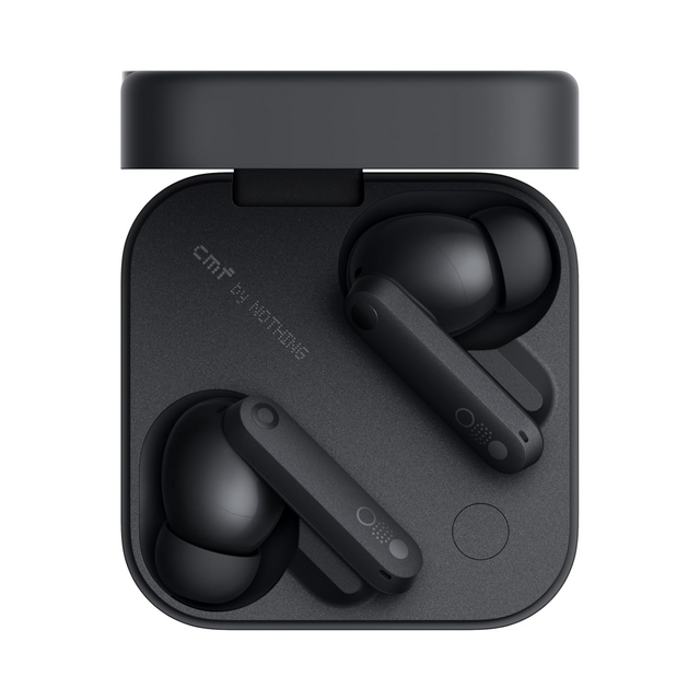 CMF by Nothing Buds Pro 2 Bluetooth Earbuds, ChatGPT Integrated, TWS with Clear Voice Technology 2.0, 50 dB Smart ANC, Up to 11 hrs Battery, Spatial Audio Effect, IP55, Dark Grey, Middle East Version