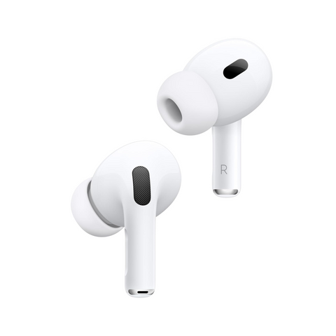 Apple AirPods Pro 2 Wireless Earbuds, Bluetooth Headphones, Active Noise Cancellation, Hearing Aid Feature, Transparency, Personalized Spatial Audio, High-Fidelity Sound, H2 Chip, USB-C Charging