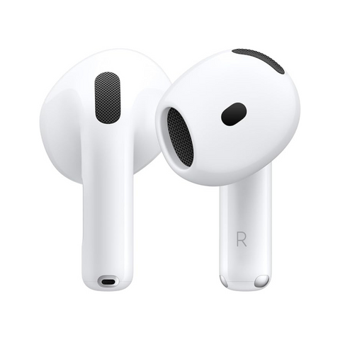 Apple AirPods 4 Wireless Earbuds, Bluetooth Headphones, with Active Noise Cancellation, Adaptive Audio, Transparency Mode, Personalized Spatial Audio, USB-C Charging Case, Wireless Charging, H2 Chip