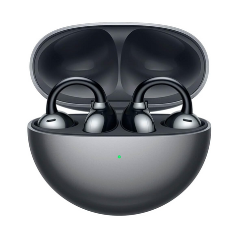HUAWEI FreeClip, Groundbreaking Aesthetic Design, Feather-light Wearing, Open-ear Listening, AI Crystal-Clear Call, Long Battery Life, Dual-Device Connections, Black