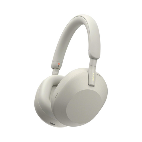 Sony WH-1000XM5 Noise Cancelling Wireless Headphones, Hi-Res Audio, Best Phone Call Quality, 30 hours battery life, Wearing Detection, Alexa voice assistant, Silver, UAE Version - 1-Year warranty