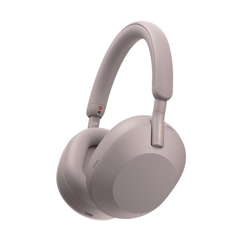 Sony WH-1000XM5 Industry Leading Noise Cancelling Wireless Headphones, Hi-Res Audio, Best Phone Call Quality, 30 Hours Battery Life, Wearing Detection, Alexa Voice Assistant, Multipoint - Pink
