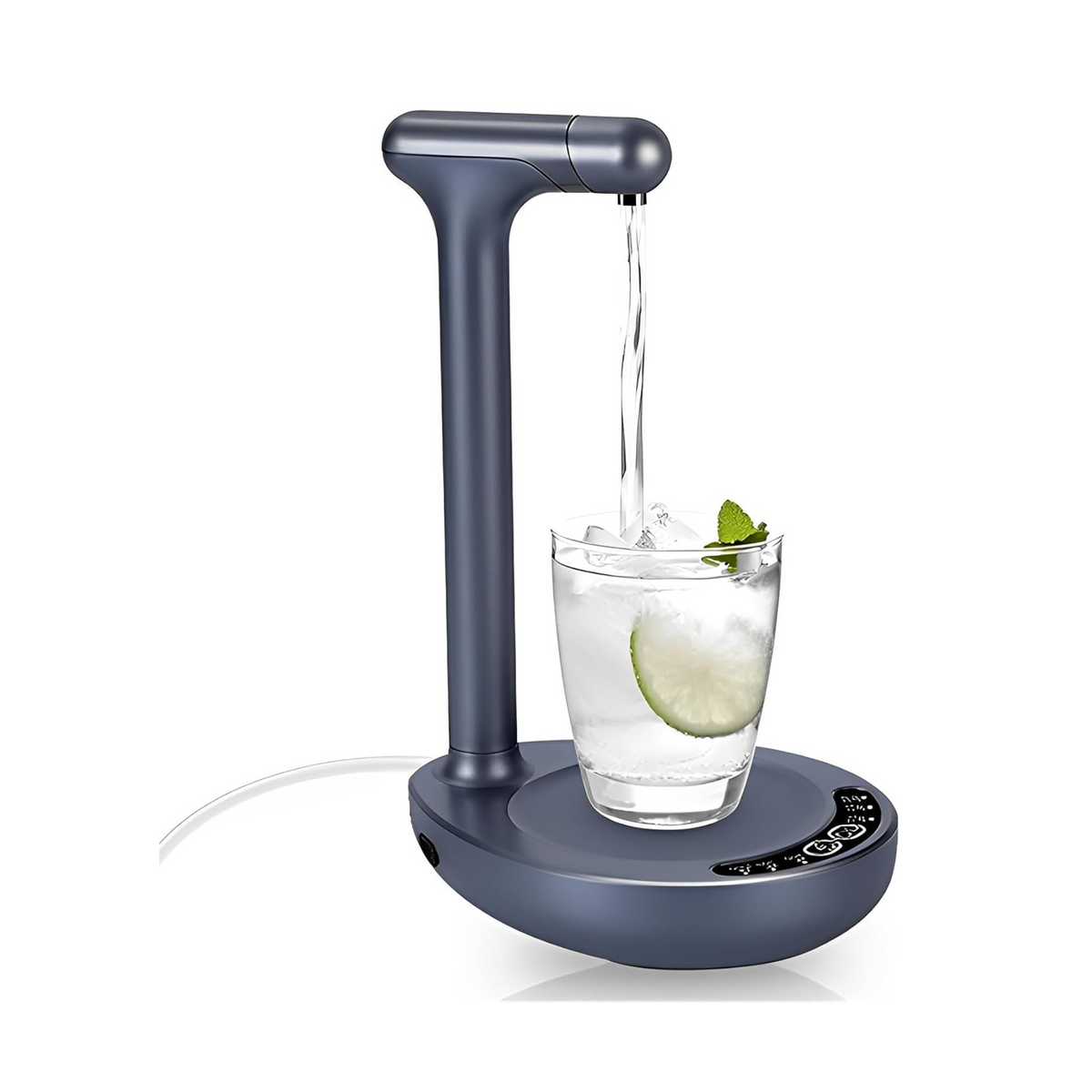 Beauenty Portable Desktop Water Dispenser for 2-5 Gallon Bottle,Electric Water Bottle Pump 6 Levels– USB Rechargeable,Portable& Safe,Ideal for Home,Office,and Outdoor Use