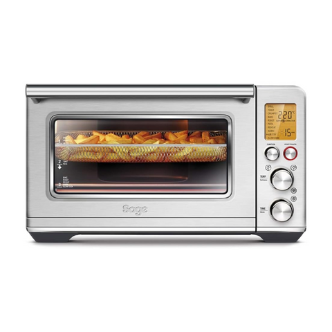 Sage - The Smart Oven Air Fryer - Toasts, Grills, Bakes, Roasts, Airfries, Reheats and Slow Cooks, Brushed Stainless Steel - UAE Version, 2 Year Manufacturer Warranty