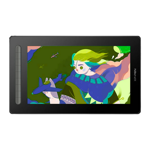 XP-PEN Artist13_2nd 13-inch Drawing Pen Display Graphics Monitor Full-Laminated Technology Drawing Monitor with Tilt Function,X3 Smart Battery-free stylus (Black)