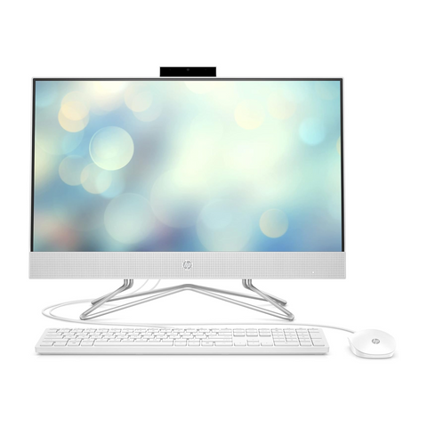 HP All-in-One 24 inch Desktop, 11th Generation Intel Core i5-1135G7 Processor, Intel Iris Xe Graphics Graphics, 8 GB RAM, 512 GB SSD, Windows 11 Home (24-df1370, Snow White)