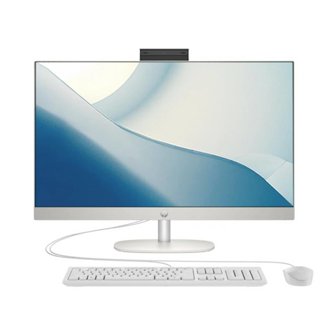 2024 Newest HP All-in-One 24-inch Desktop, 13th Generation Intel Core i7-1355U processor| 16GB DDR4 RAM| 512GB NVMe SSD| 23.8” FHD Display | Windows 11 (Shell White), 9A1A0PA