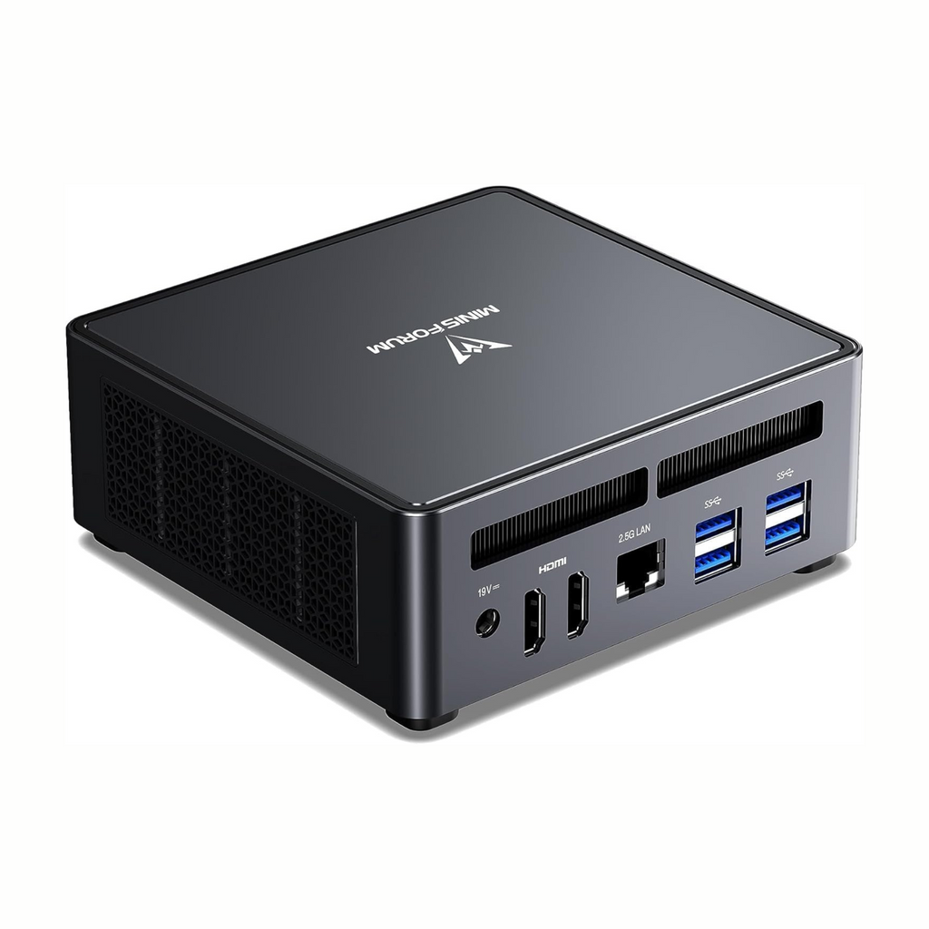 MINISFORUM Venus UM790 Pro Mini PC AMD Ryzen 9 7940HS up to 5.2 GHz 64GB DDR5 1TB SSD with AMD Radeon 780M, 4X USB3.2, 2X USB4, 2xHDMI 2.1, 2X PCIe4.0, Wi-Fi 6E/BT5.3, RJ45 2.5 G