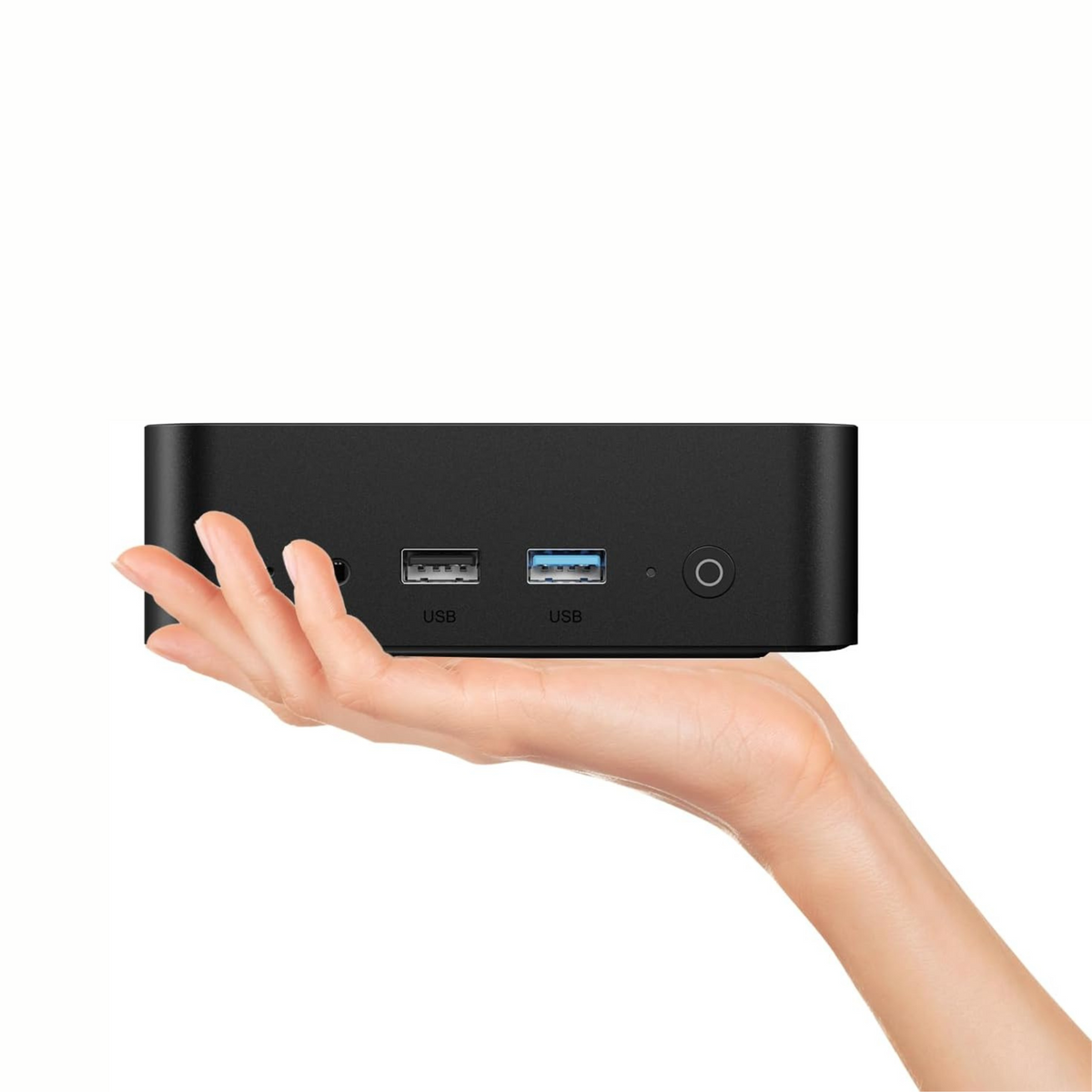 TRIGKEY Mini PC, 12th Intel Processor Key-N100 4C/4T (Up to 3.4GHz) 16G DDR4 500G SSD, Mini Computer Support Dual HDMI 4K@60Hz Output/ 2 * 1000M LAN/WiFi-5/ BT 5.0/USB3.2 Micro pc