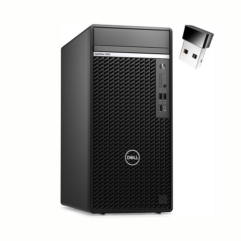 Dell OptiPlex 7010 Business Tower Desktop Computer, 13th GANARATION Intel 12-Core i7-13700,32GB DDR5 RAM,1TB PCIe SSD + 1TB HDD,Ethernet,USB WiFi Adapter,Keyboard and Mouse,Windows 11 Pro