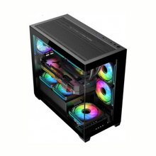 iDEALS BUDGET GAMING & WORKSTATION PC MAX AIR BLACK : CORE i7 Processor | GPU OPTION | 16GB RAM | 1TB SSD NMVE/SATA | Windows 10 | WIFI & BLUETOOTH READY (CORE I7 + RX 570 OC 8GB GRAPHICS)