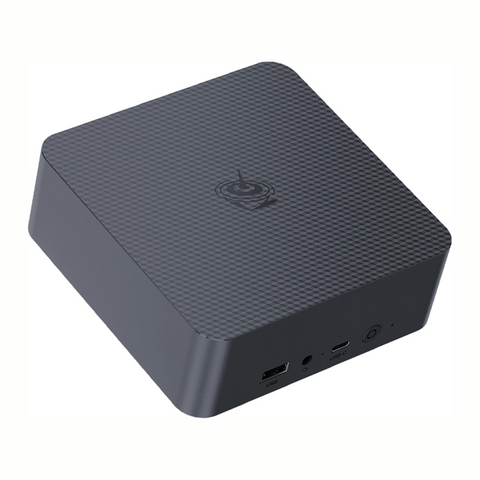 Beelink EQi12 Mini-pc, Intel Core i7 12650H (10C/16T, tot 4,7GHz), 24GB LPDDR5 500G M.2 PCIe4.0 SSD Mini Computer, 4K Dual Display/WiFi 6/BT5.2/Dual Gigabit LAN