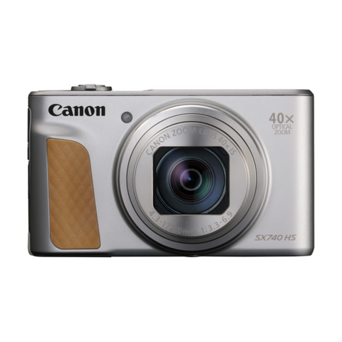 Canon SX740 HS PowerShot Digital Camera - Silver
