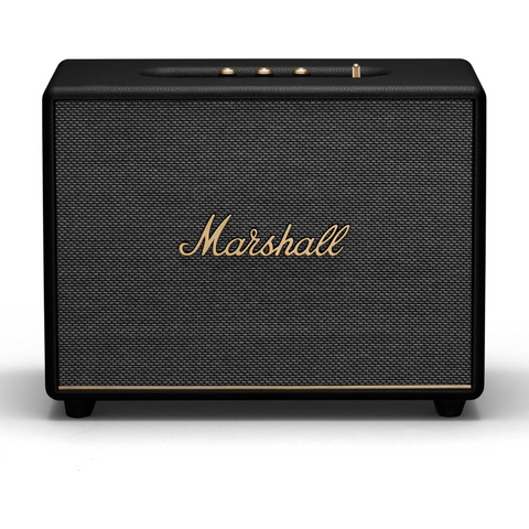 Marshall Woburn III 120W Premium Home Wireless Speaker with Bluetooth 5.2 and Multiple Inputs - Enjoy signature Marshall sound | Black