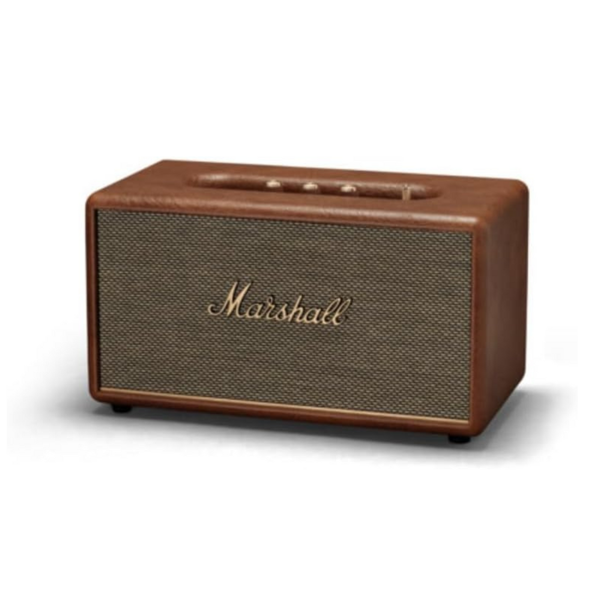 Marshall Stanmore III 50W Premium Home Wireless Speaker with Bluetooth 5.2 and Multiple Inputs - Enjoy Signature Marshall Sound (Brown)