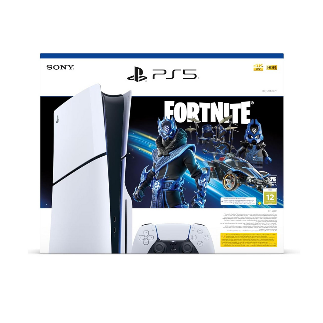 Sony PlayStation 5 Disc Slim Console + Fortnite Bundle