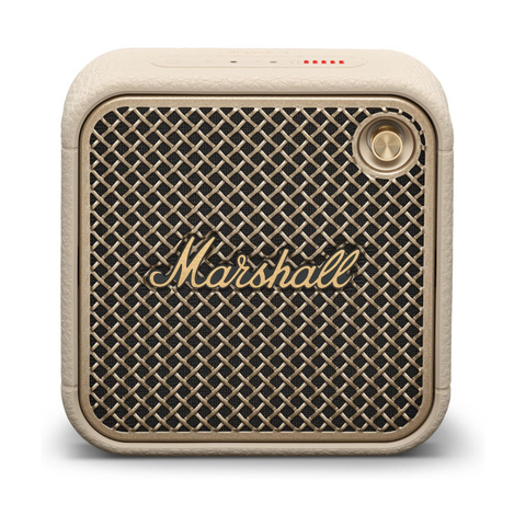 Marshall Willen II Wireless Bluetooth Speaker, over 17+ Hours Playtime, Dust and Waterproof Design (Cream)
