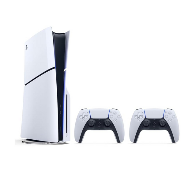 Sony PlayStation 5 Disc Slim Console + Extra Controller  UAE Version