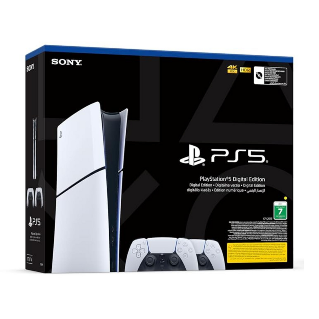 Sony PlayStation 5 Digital Slim Console + Extra Controller UAE Version