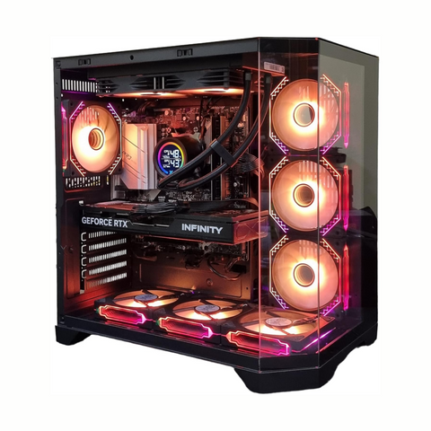 Gaming PC Ryzen 7 5700x, Nvidia RTX 5060 Ti 16GB GDDR7, RAM 32GB DDR4 3200MHz, 1TB Nvme M.2 SSD, Windows 11 pro, RGB Gaming Case, 1 Year Warranty