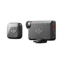 DJI Mic Mini (1TX+1RX), Ultralight, Detail-Rich Audio, Noise Cancelling, Automatic Limiting, Wireless Mic for Camera/iPhone/Android, Vlog, 400m Transmission- UAE Version, DJI Official Warranty Support