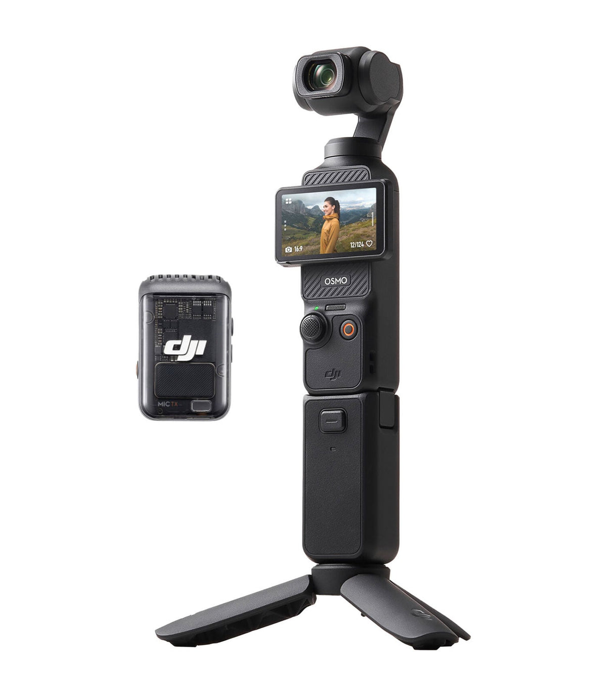 DJI Pocket 2 Creator Combo 3-Axis Camera Gimbal 4K 64MP 8x Zoom, UAE Version with Official Warranty Support