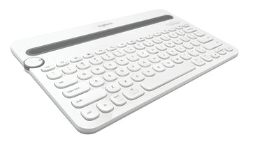 Logitech K480 Wireless Multi-Device Keyboard for Windows, Apple iOS android  PC/Mac/Laptop/Smartphone/Tablet, English Layout - White