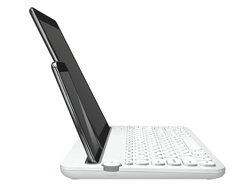 Logitech K480 Wireless Multi-Device Keyboard for Windows, Apple iOS android  PC/Mac/Laptop/Smartphone/Tablet, English Layout - White