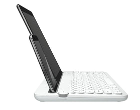 Logitech K480 Wireless Multi-Device Keyboard for Windows, Apple iOS android  PC/Mac/Laptop/Smartphone/Tablet, English Layout - White