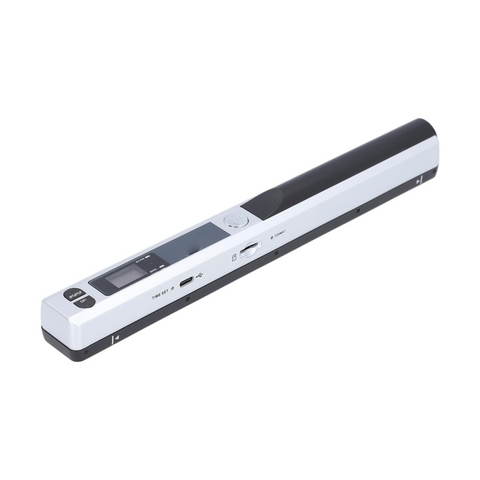 Cryfokt Portable Document Scanner, Mobile Photo Scanner for A4 Documents High Definition 900 DPI Photos Receipts PDF JPG Scanning Handheld Rechargeable Scanner for Home Office Travel