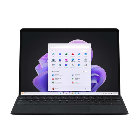 Microsoft Surface Pro 9 | 13” 2-in-1 Laptop/Tablet PC | Intel Core i7-1255U, Fast processor for Multi-tasking | 16GB RAM | 256GB SSD | Windows 11 Home | Black | QIL-00025 UAE Version | Device Only