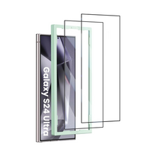 UGREEN S24 Ultra Screen Protector Military-Grade Shockproof Protection Anti Fingerprint and Smudge Screen Protector Easy to Install Bubble Free HD Clear Only Fit For Samsung S24 Ultra 6.8'' 2 Pack