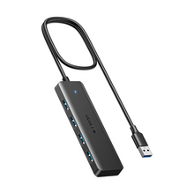 UGREEN USB A Hub 3.0, 0.6M, 4 Ports Multiport Adapter Ultra Slim Data Splitter Hub [Charging Not Supported] Multiple USB Extension for Laptop, Desktop PC, PS5, Mouse, Keyboard, Flash Drive, Printer