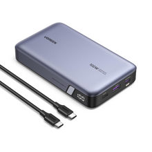 UGREEN Power Bank 20000mAh, 100W Fast Charging Portable Charger, Laptop Charger Portable with 2 USB-C and 1 USB-A Port, Battery Pack for MacBook, Dell, iPhone 16-12 Series, Samsung S25U, iPad, AirPods