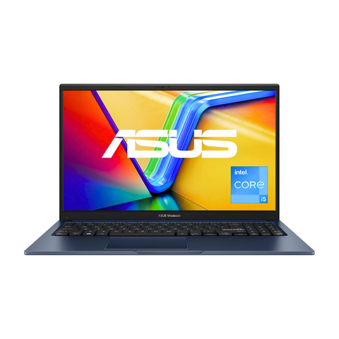 ASUS Vivobook 15 Laptop | 15.6 Inch Full HD 16:9 IPS Display | Intel i5-1335U | 16 GB RAM | 512 GB SSD | Intel Iris Xe | Windows 11 | QWERTZ Keyboard | Quiet Blue (Upgraded)
