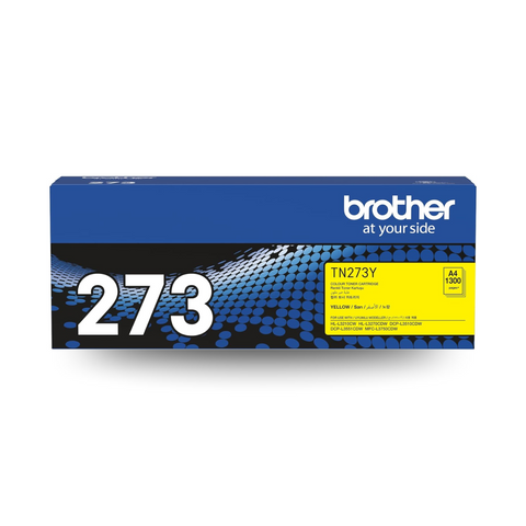 Brother Genuine Tn-273Y Standard Yield Yellow Ink Printer Toner Cartridge