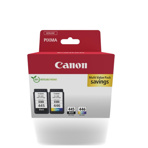 Canon PG 445/CL 446 BK/C/M/Y Ink Cartridge