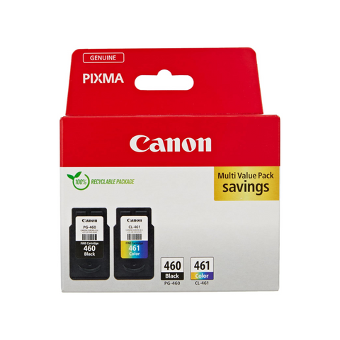 Canon INK Cartridge PG 460 CL 461 EMB Multicolor