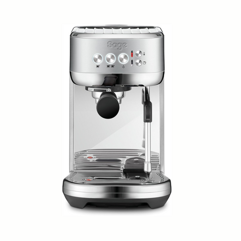 Sage - The Bambino Plus - Compact Coffee Machine with Automatic Milk Frother, Brushed Stainless Steel - UAE Version, 2 Year Manufacturer Warranty