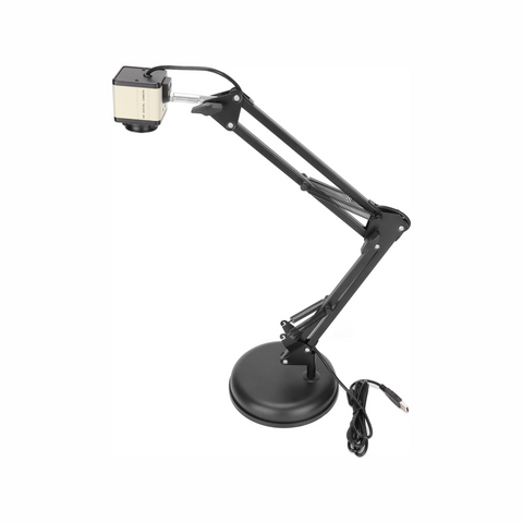 Dpofirs 8MP Document Camera, Auto Focusing Overhead Projector, A3 Size 15fps 3264x2448p, USB2.0 Book Scanner for Teachers, Document Projector for Live Demo Distance Education