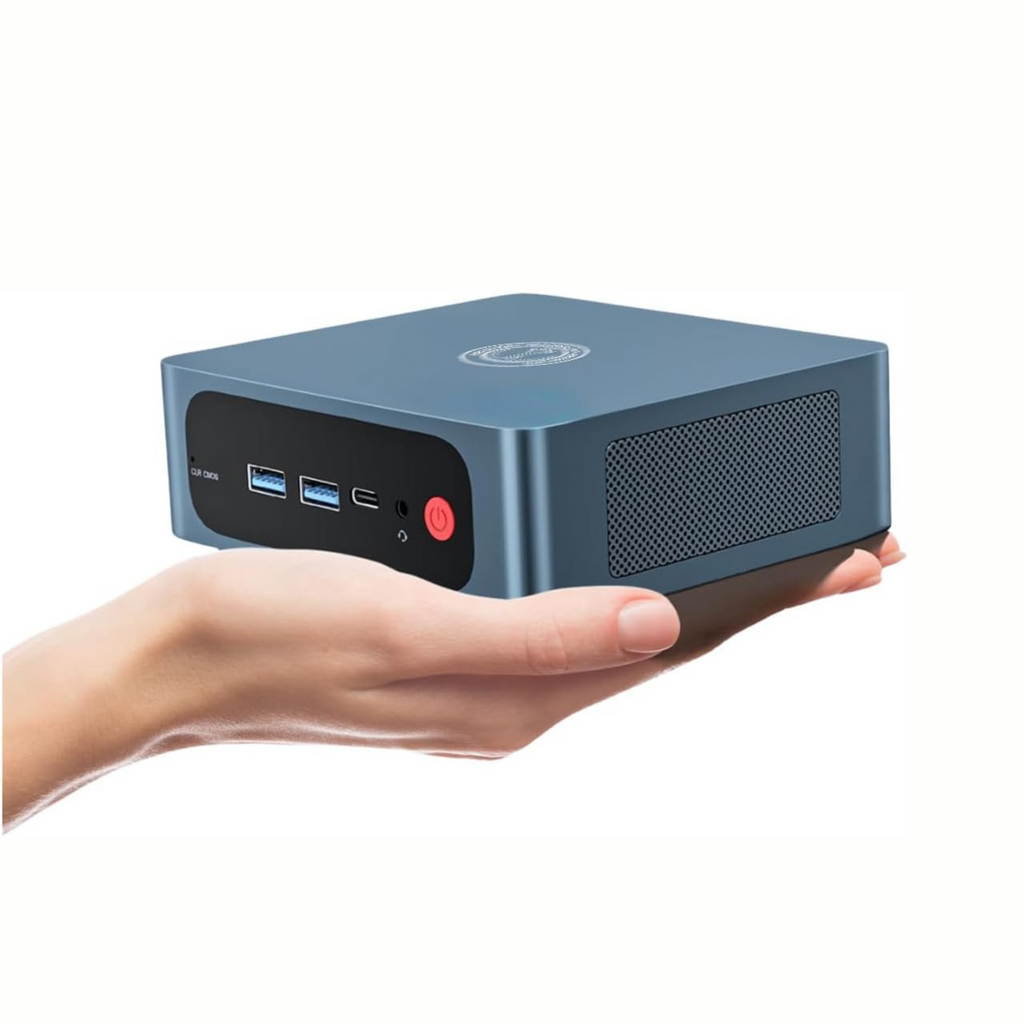 TRIGKEY S5 Mini PC, AMD Ryzen 7 Pro 5850U（8C/16T,Up to 4.4GHz）32G DDR4 1TB NVMe SSD, Mini Computer Support HDMI | DP |Type-C | 4KTriple-screen Output |WiFi-6 | BT 5.2, Micro PC