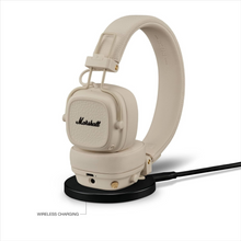 Marshall Major V Wireless Bluetooth Headphones - Cream
