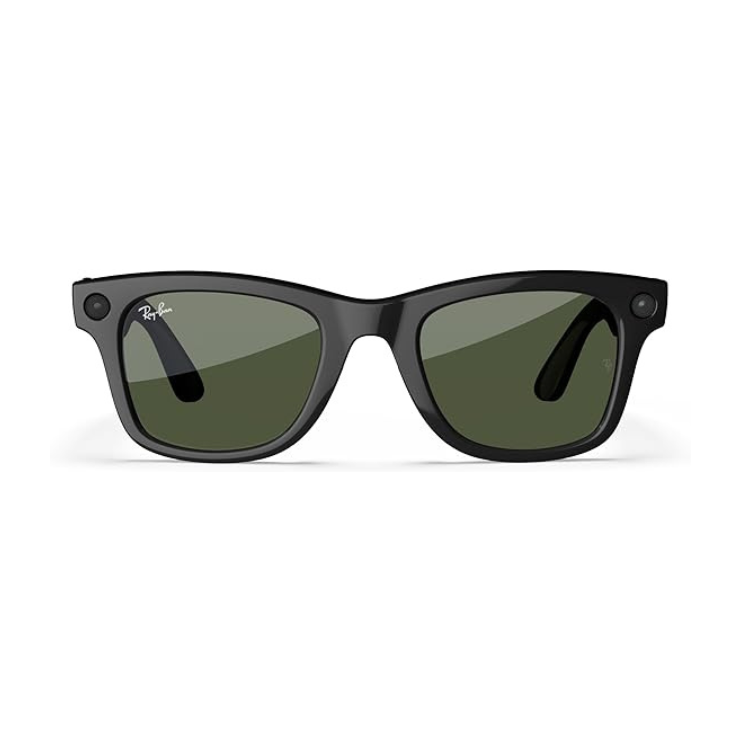 Meta Ray-Ban RAY-BAN WAYFARER Shinny Black/G-15 Green 50/22/150 RW4006