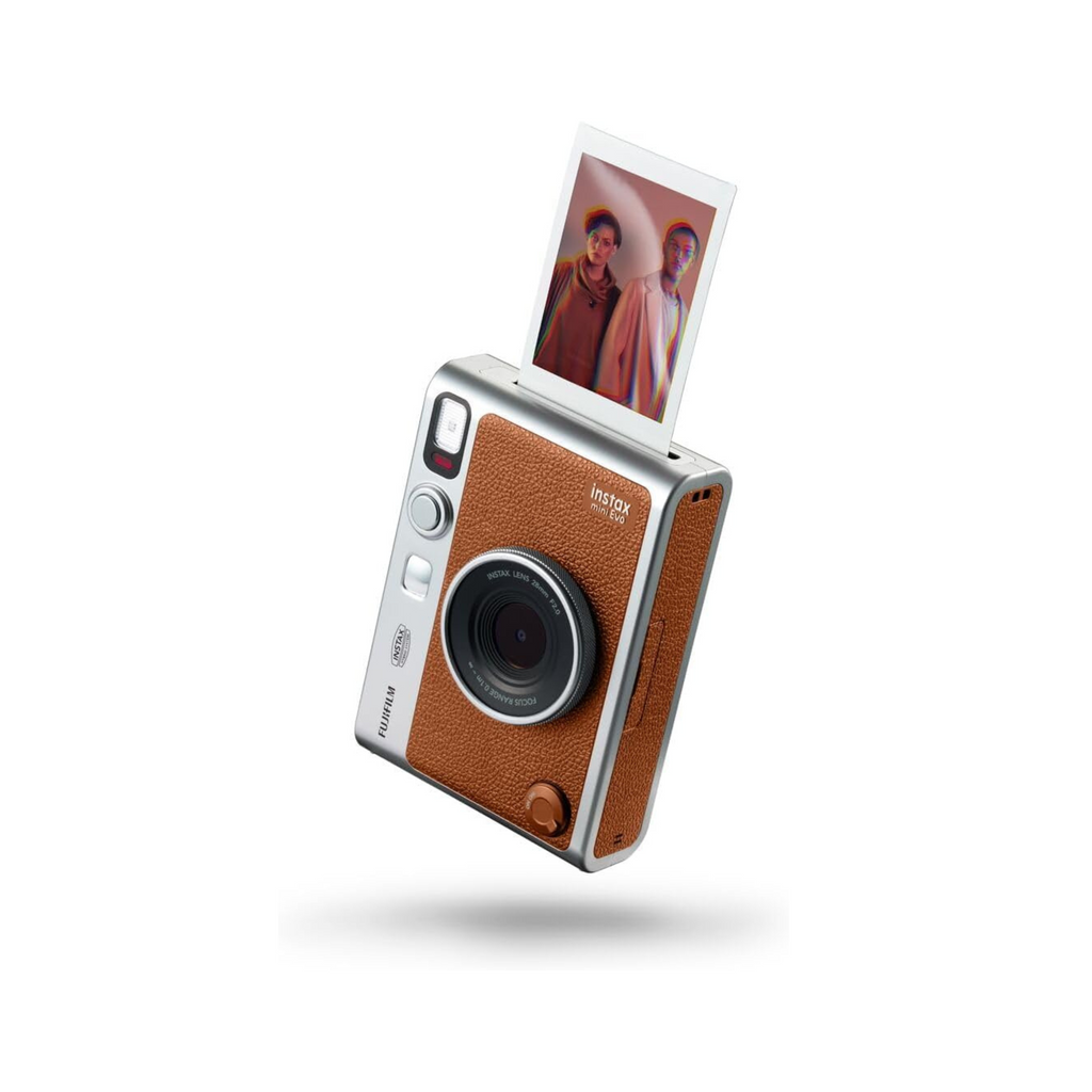 FUJIFILM INSTAX MINI EVO CAMERA BROWN